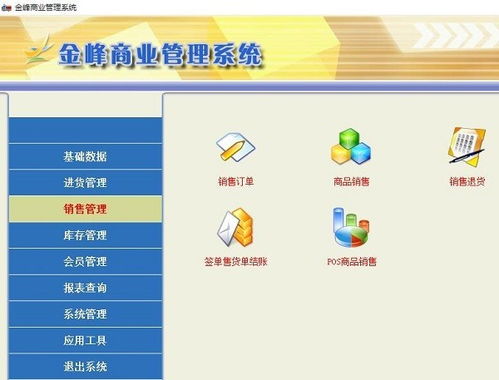 金峰商業(yè)管理系統(tǒng) 驅(qū)動現(xiàn)代企業(yè)高效運營的軟件解決方案